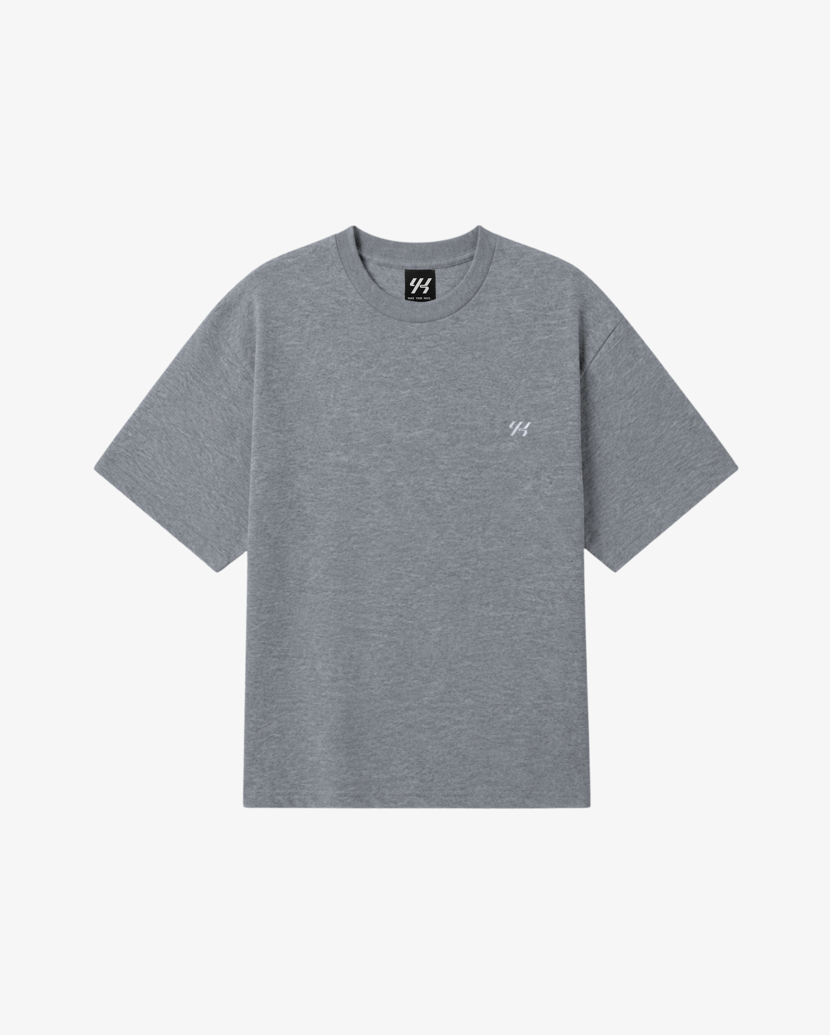 YK Move Reset Tee | Charcoal Marle