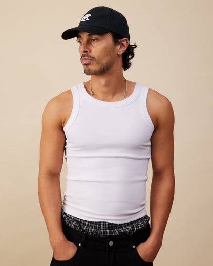 YK Dad Cap | Washed Black