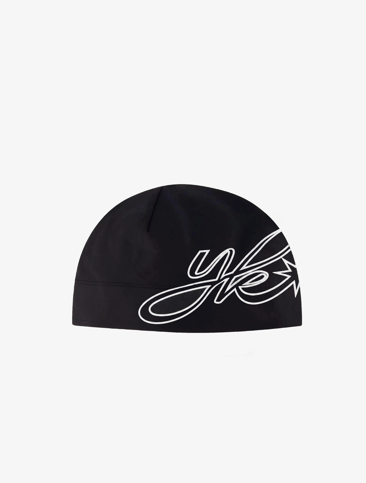 Script Skull Cap | Black-3