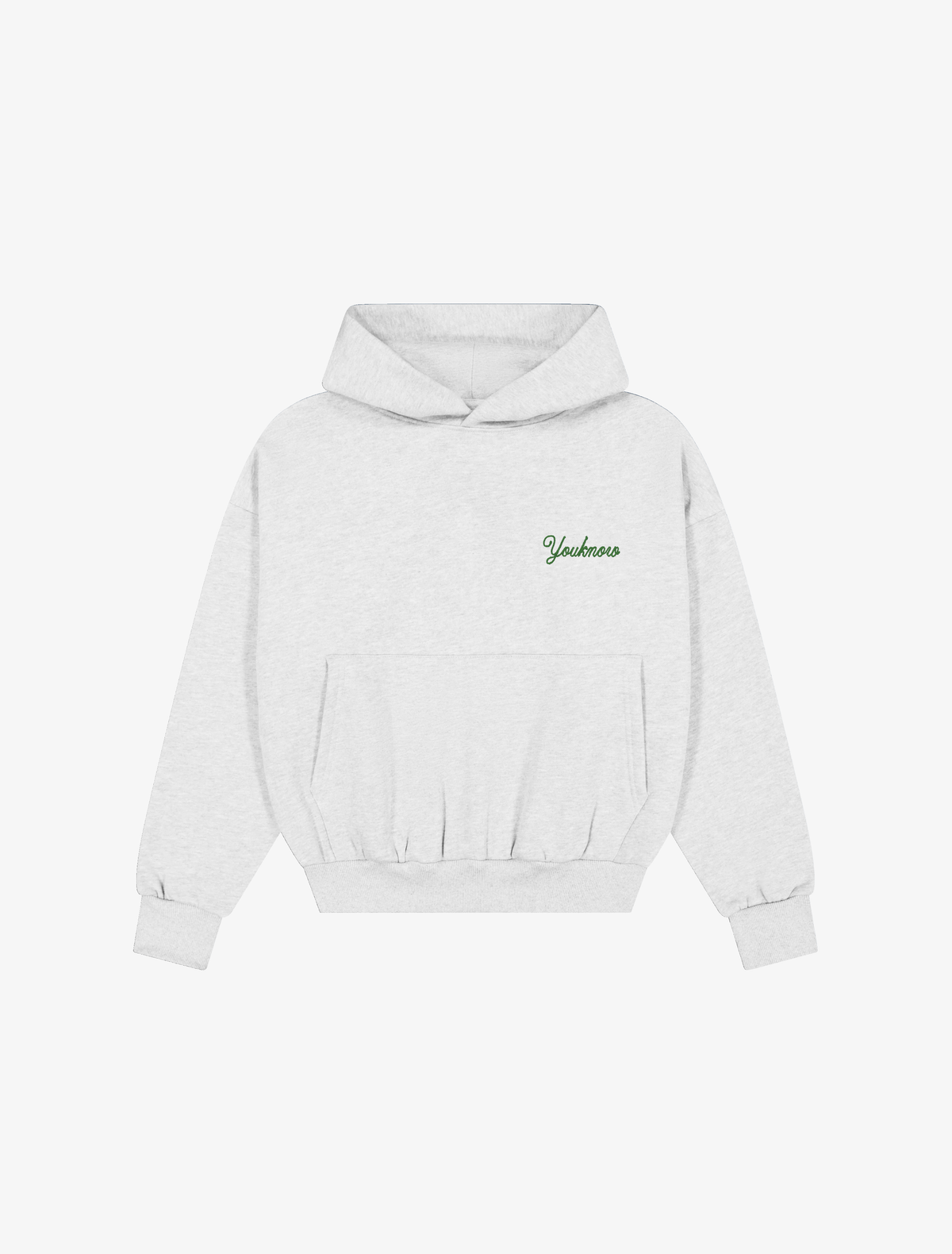 Edition Box Hoodie | White Marle-1