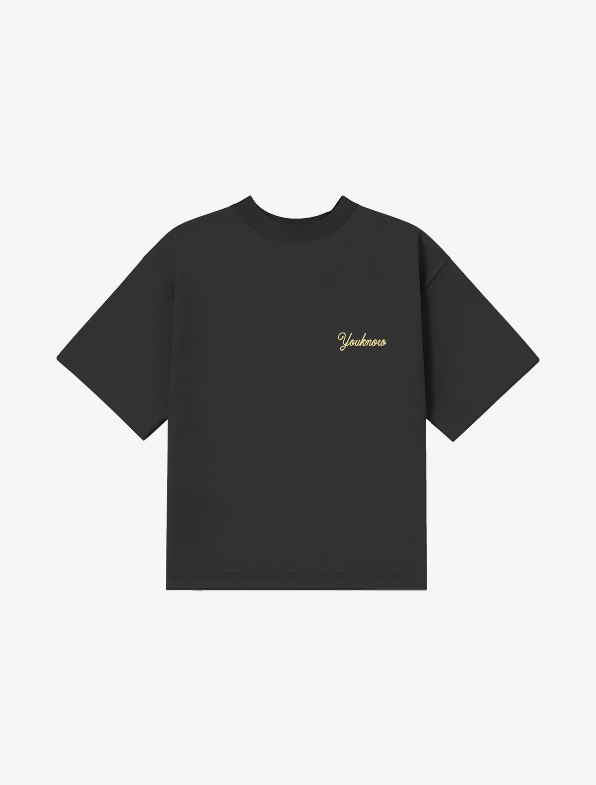 Edition Box Tee | Charcoal-1