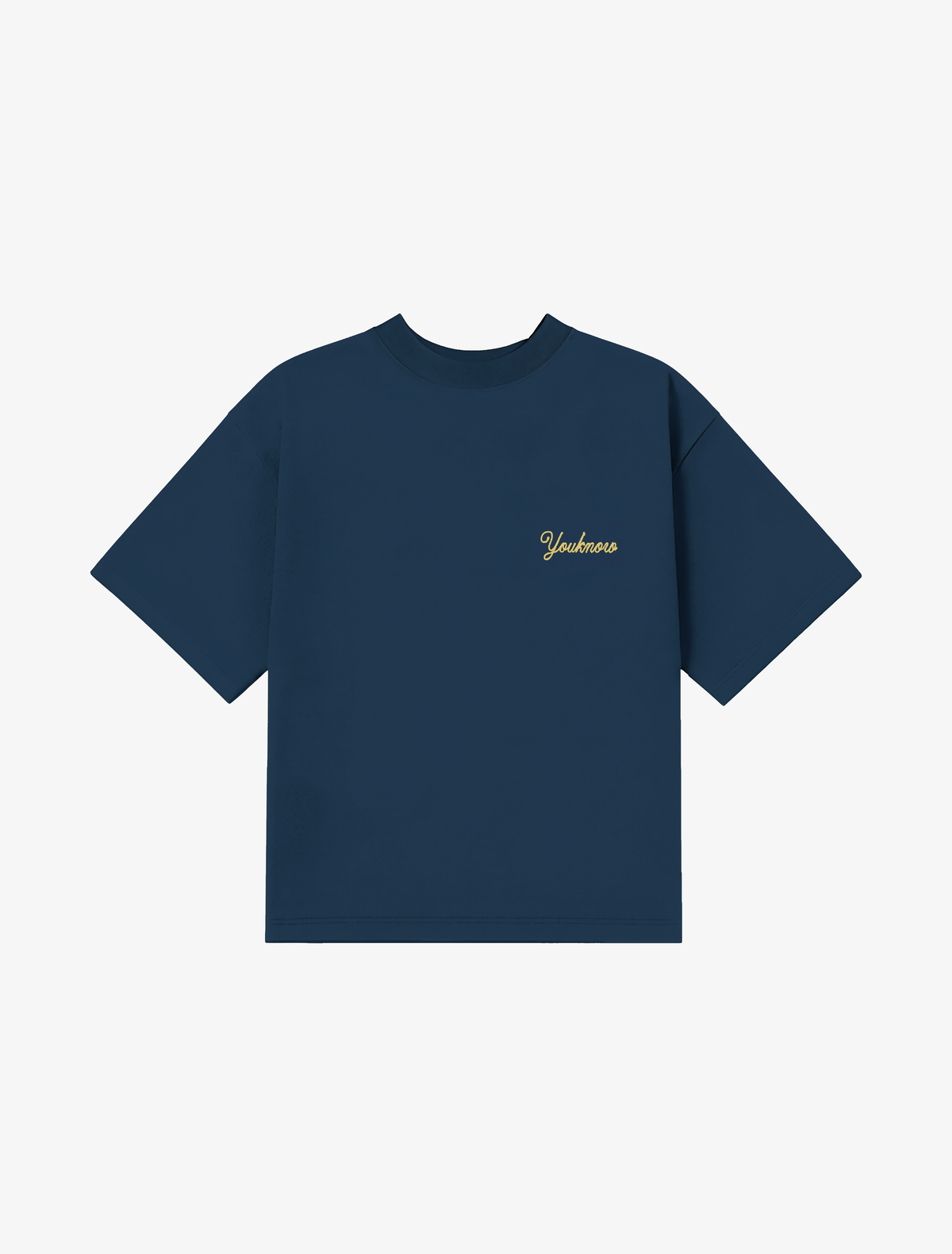 Edition Box Tee | Navy-1