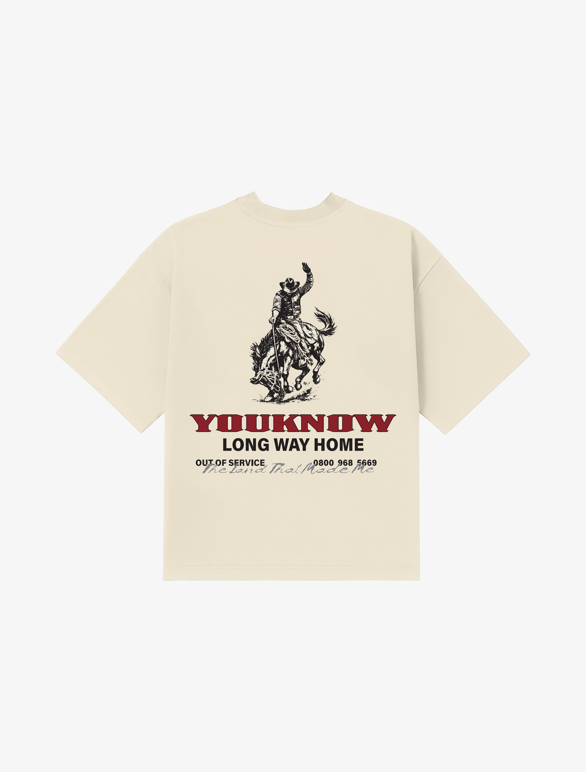 Riders Relaxed Tee | Off White