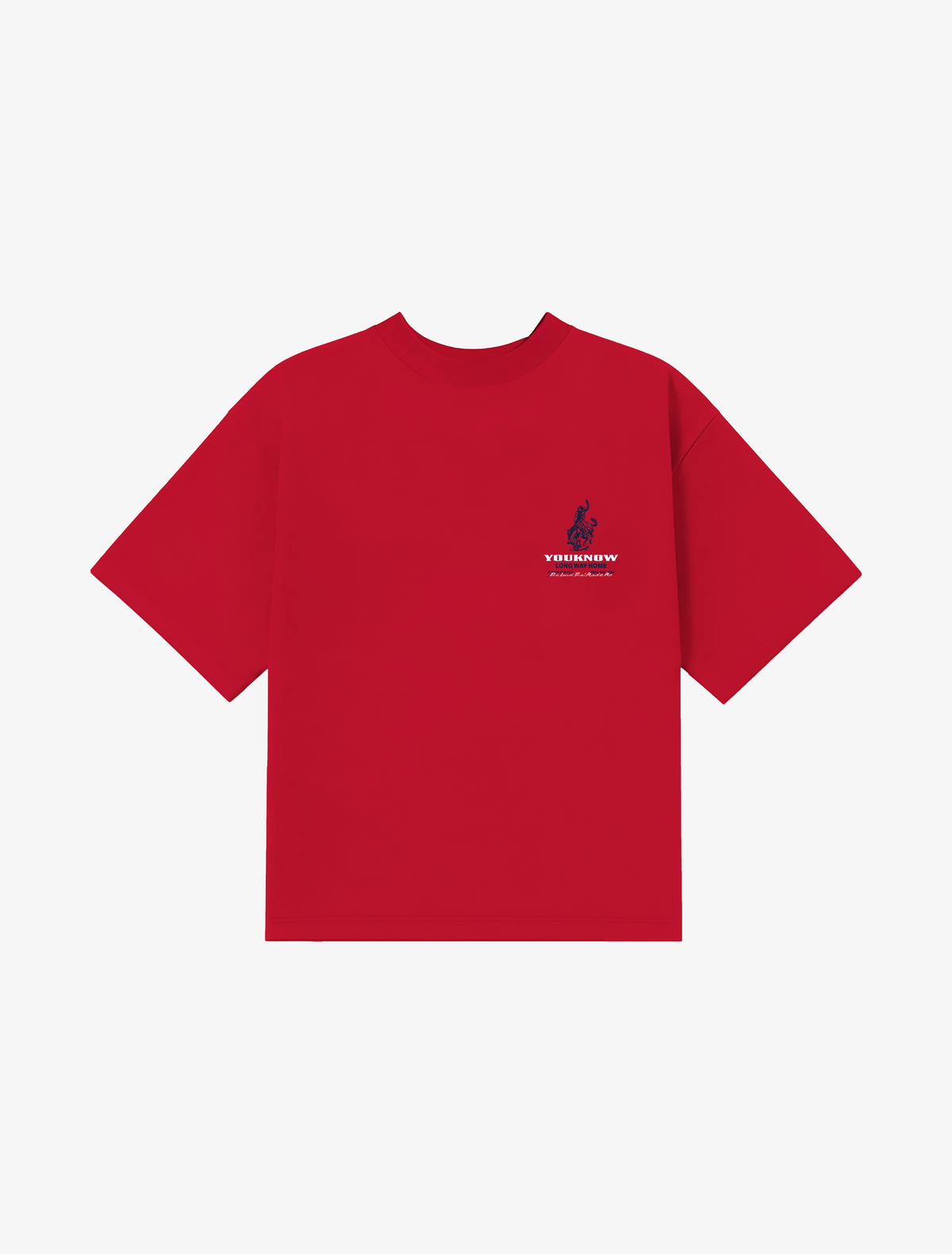 Riders Relaxed Tee | Red-6