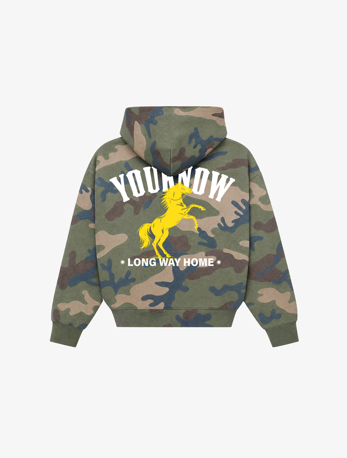 Stallion Box Vintage Hoodie | Camo-1