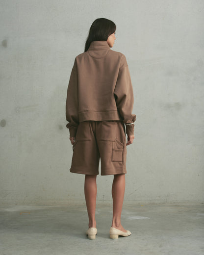 Core 1/4 Zip Pullover | Latte