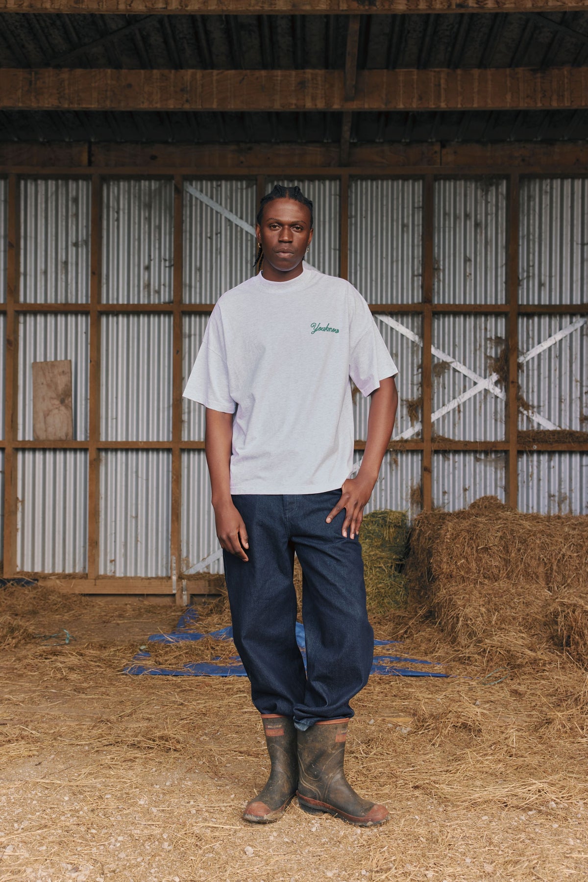 Edition Box Tee | White Marle-2