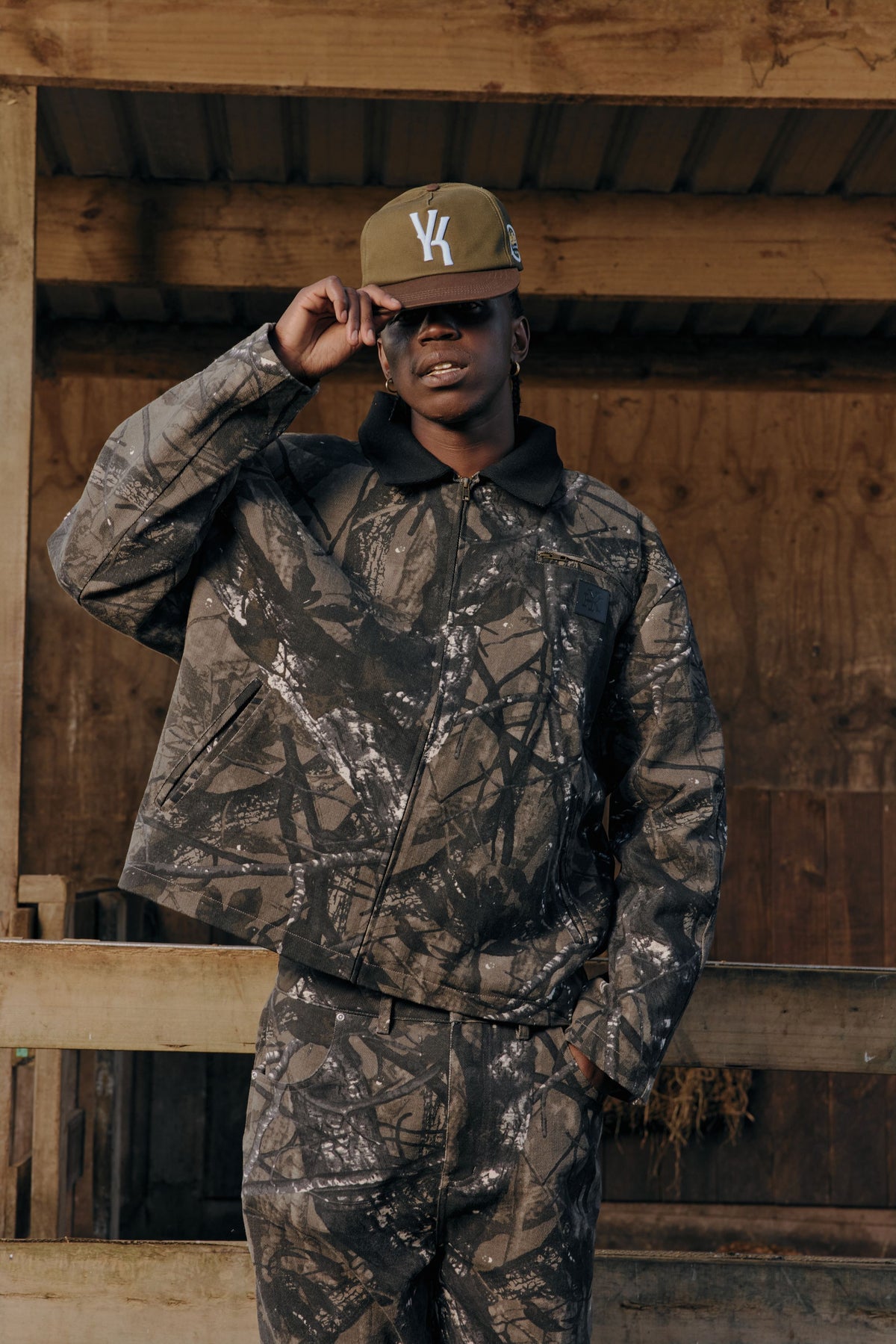 Flight Jacket | Forest Print