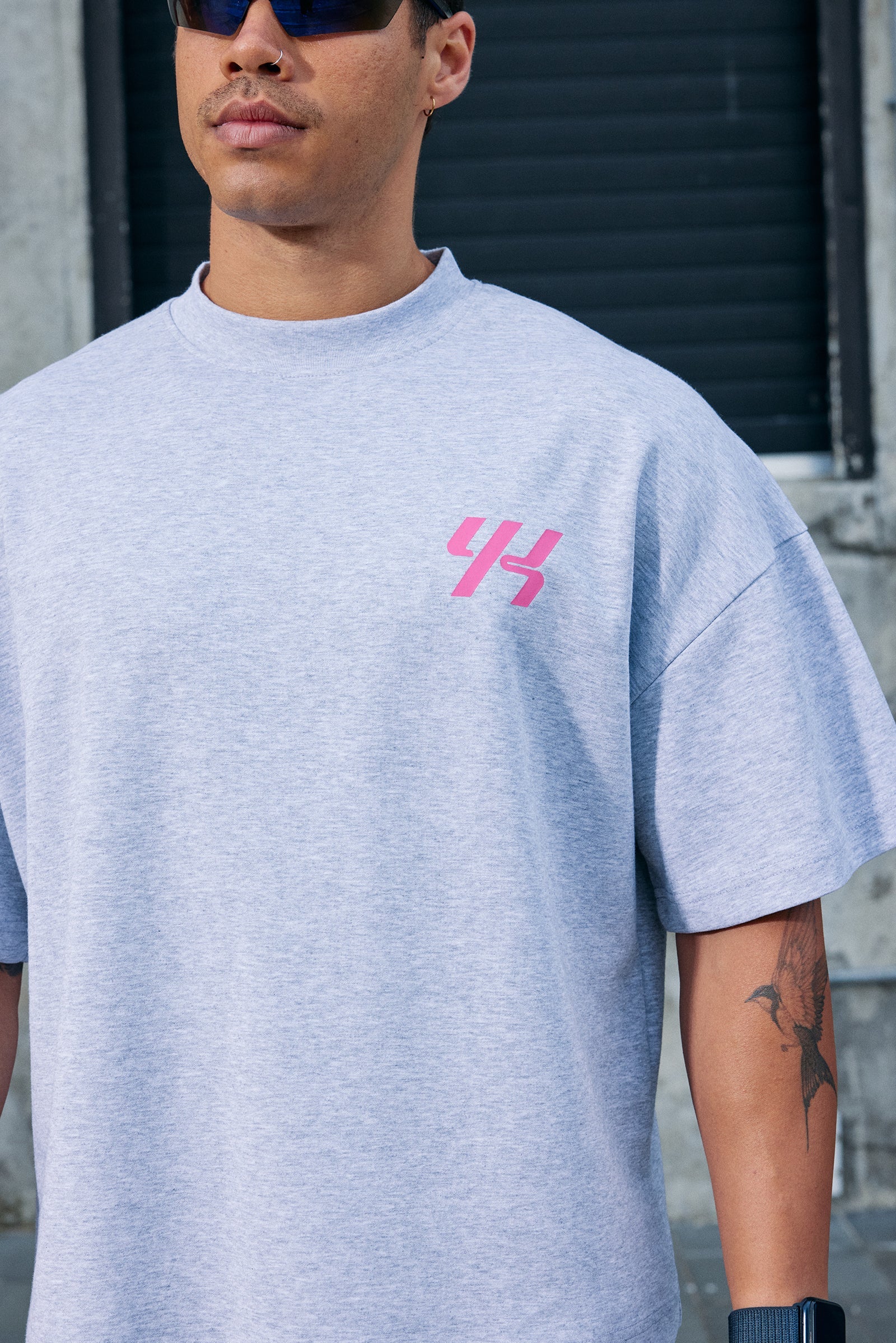 YK Move Champion Tee | Grey-5
