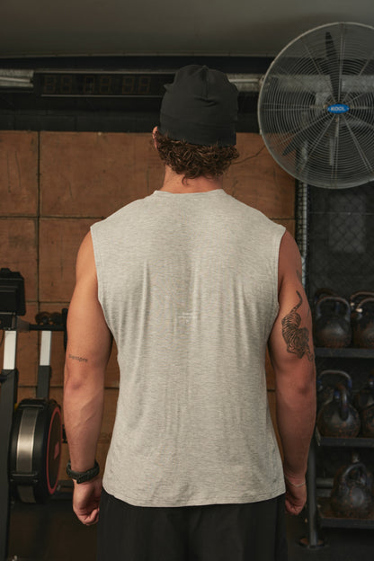 YK Move Flow Tank | GREY MARLE