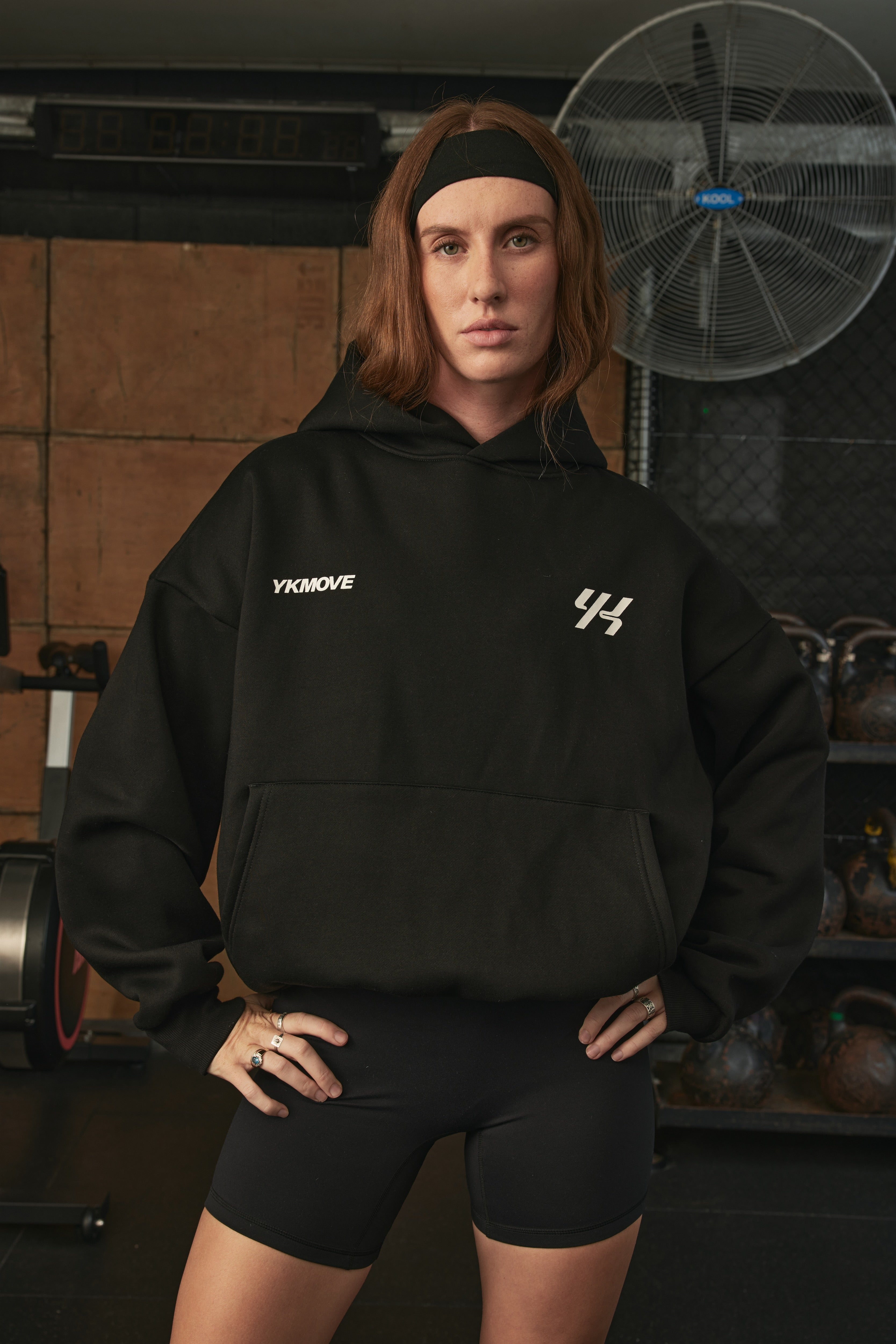 YK Move Stacking Days Hoodie | Black