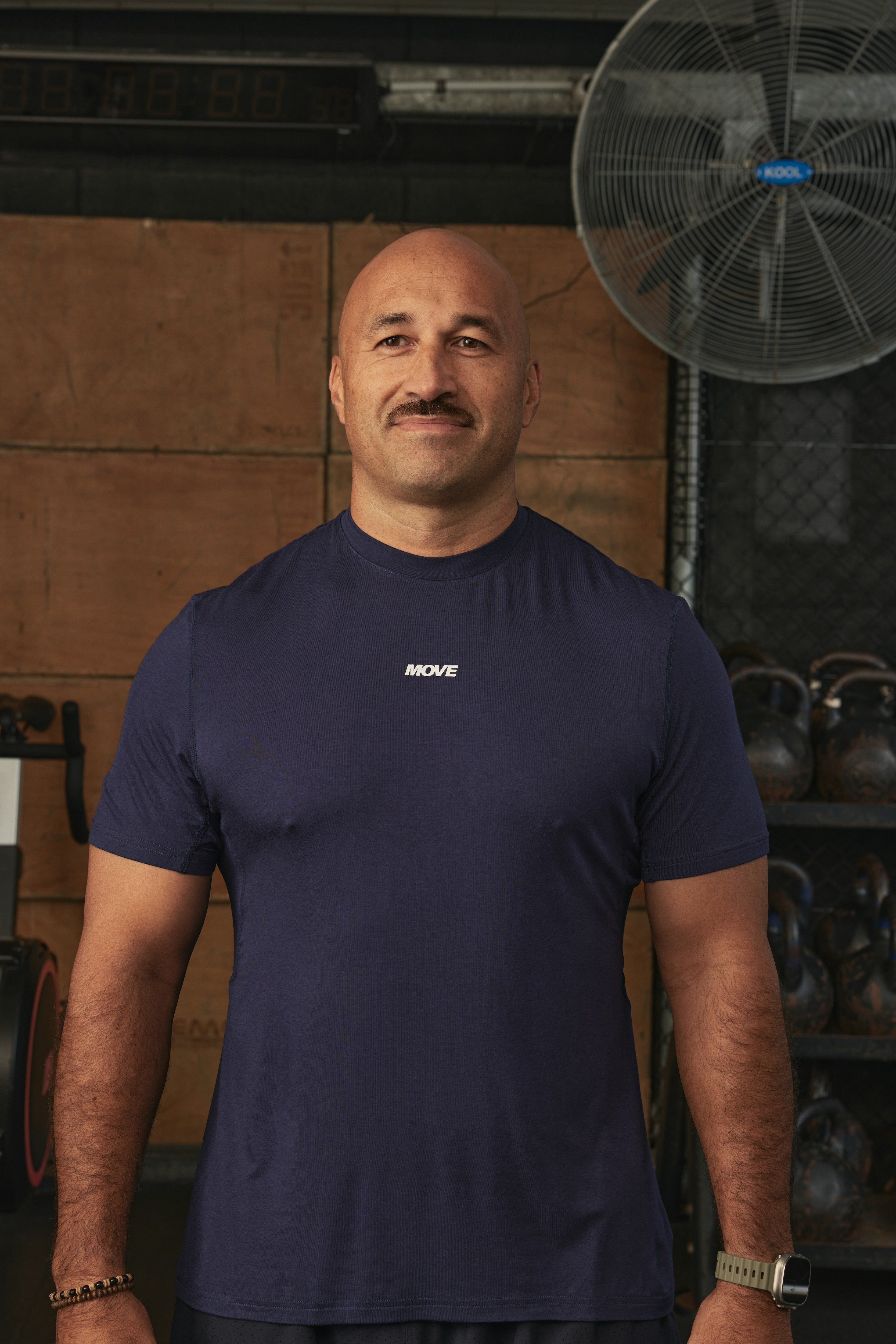 YK Move Flow Tee | Navy