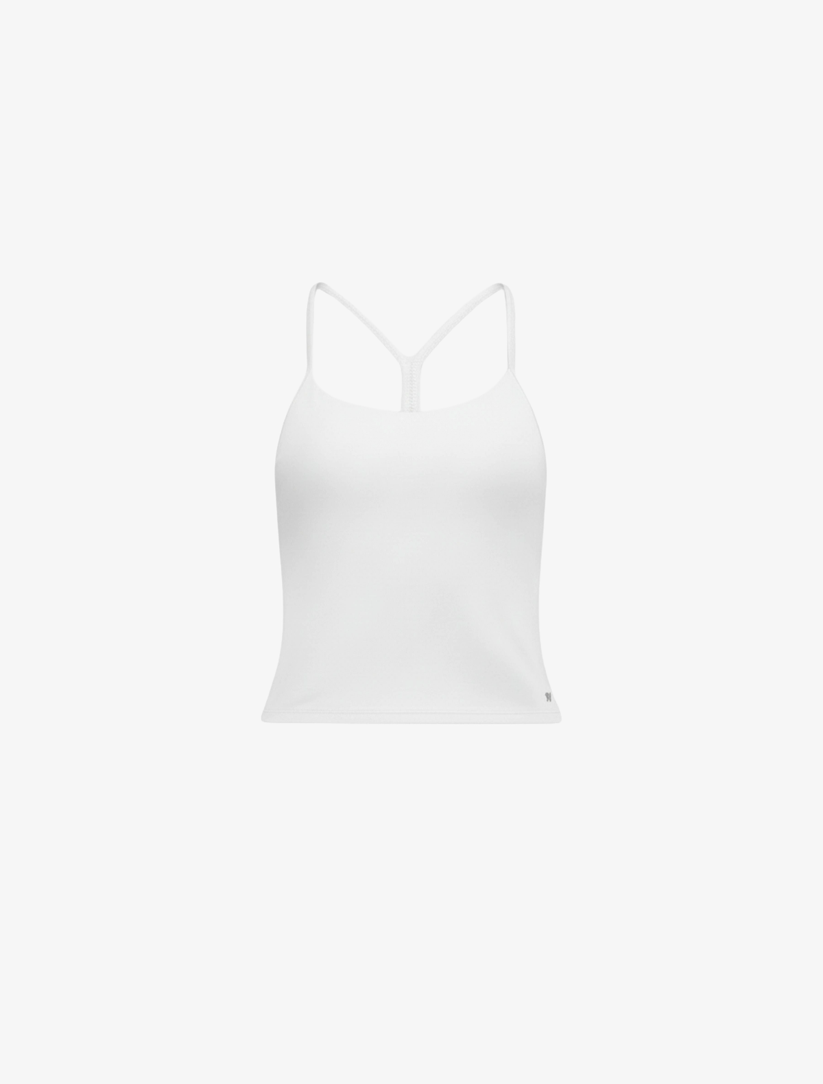 YK Move Cloud Scoop Top | White
