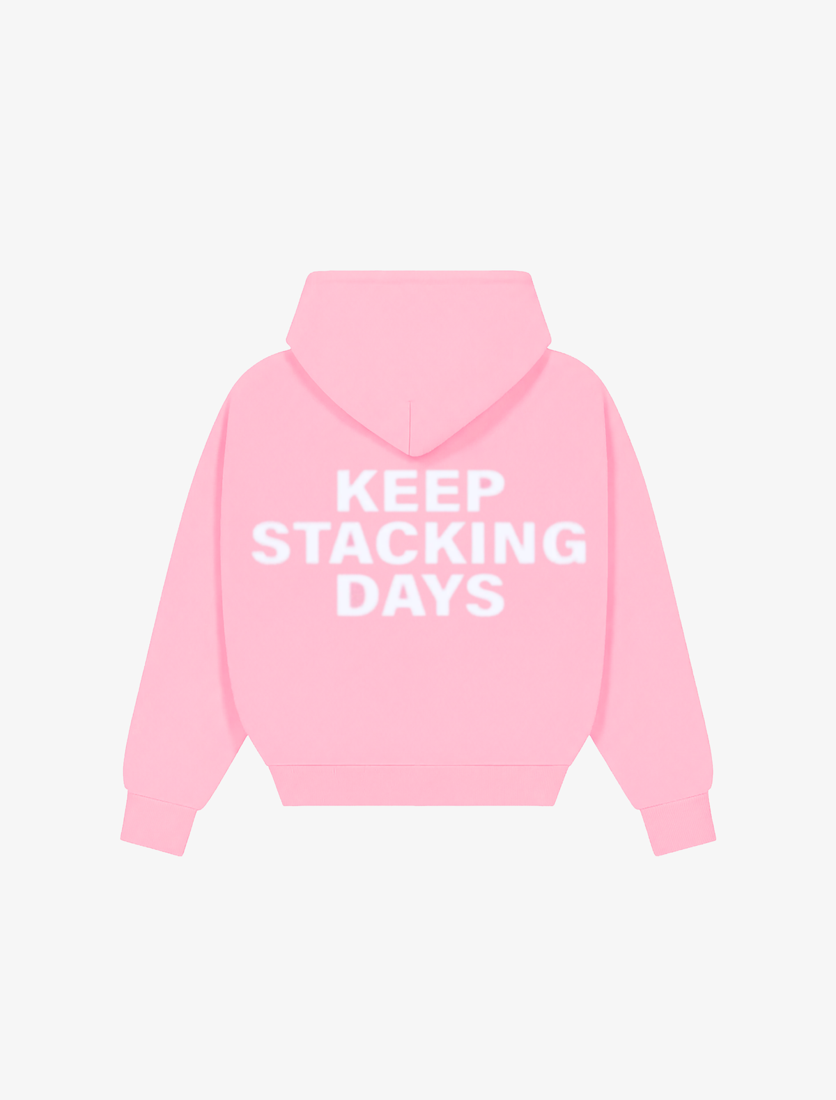 YK Move Stacking Days Hoodie | Pink
