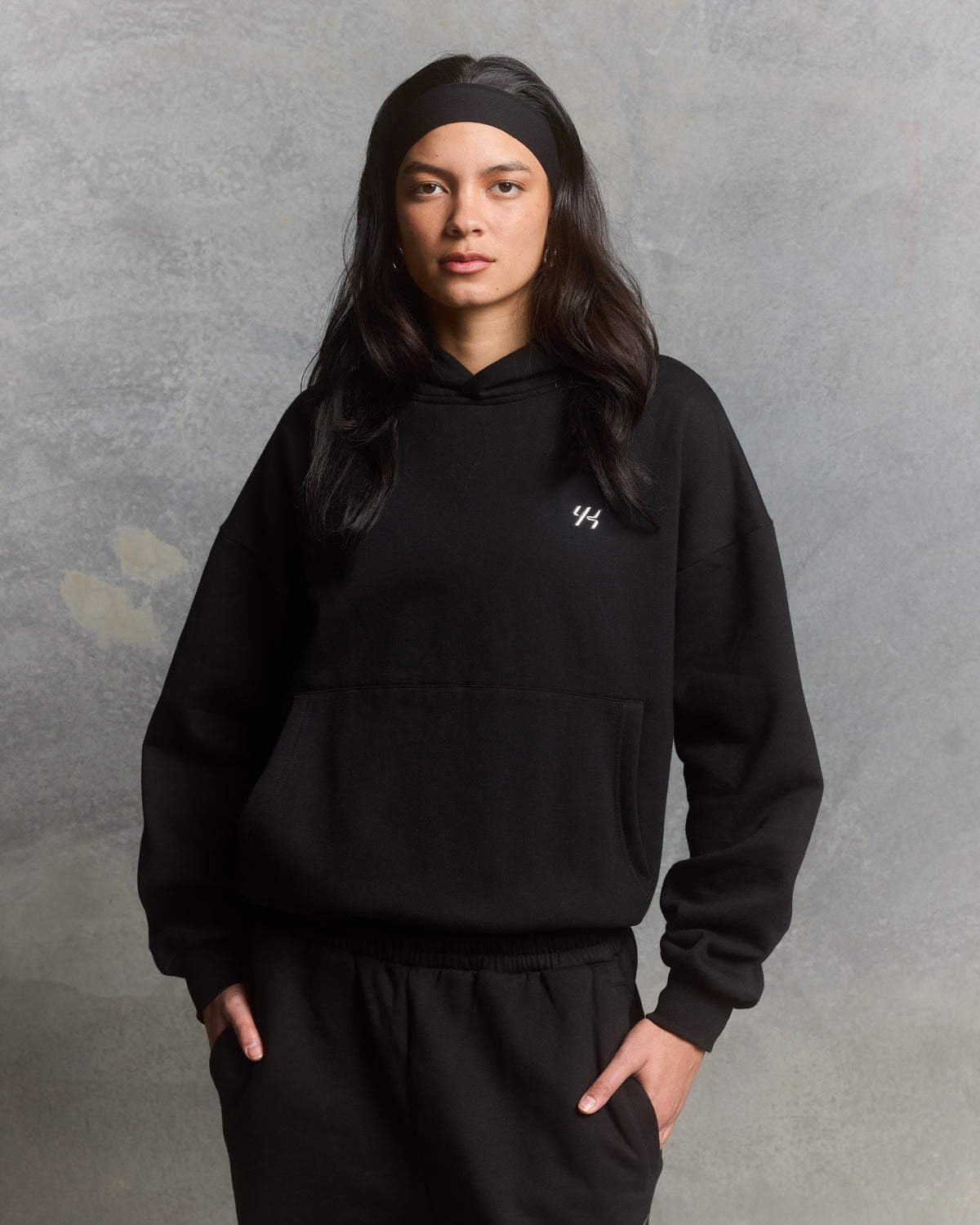 YK Move Reset Hoodie | Black-3