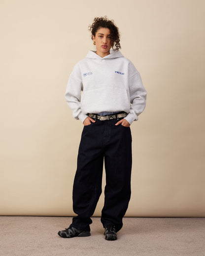 YKClo Hoodie | White Marle