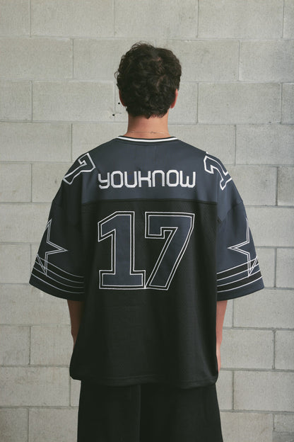 YKFL Jersey | Black/Charcoal