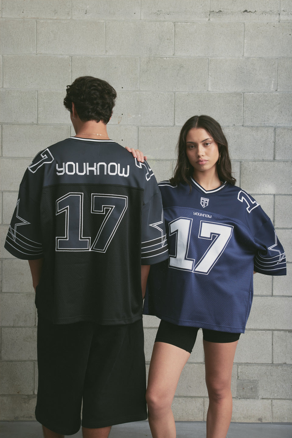 YKFL Jersey | Navy/White