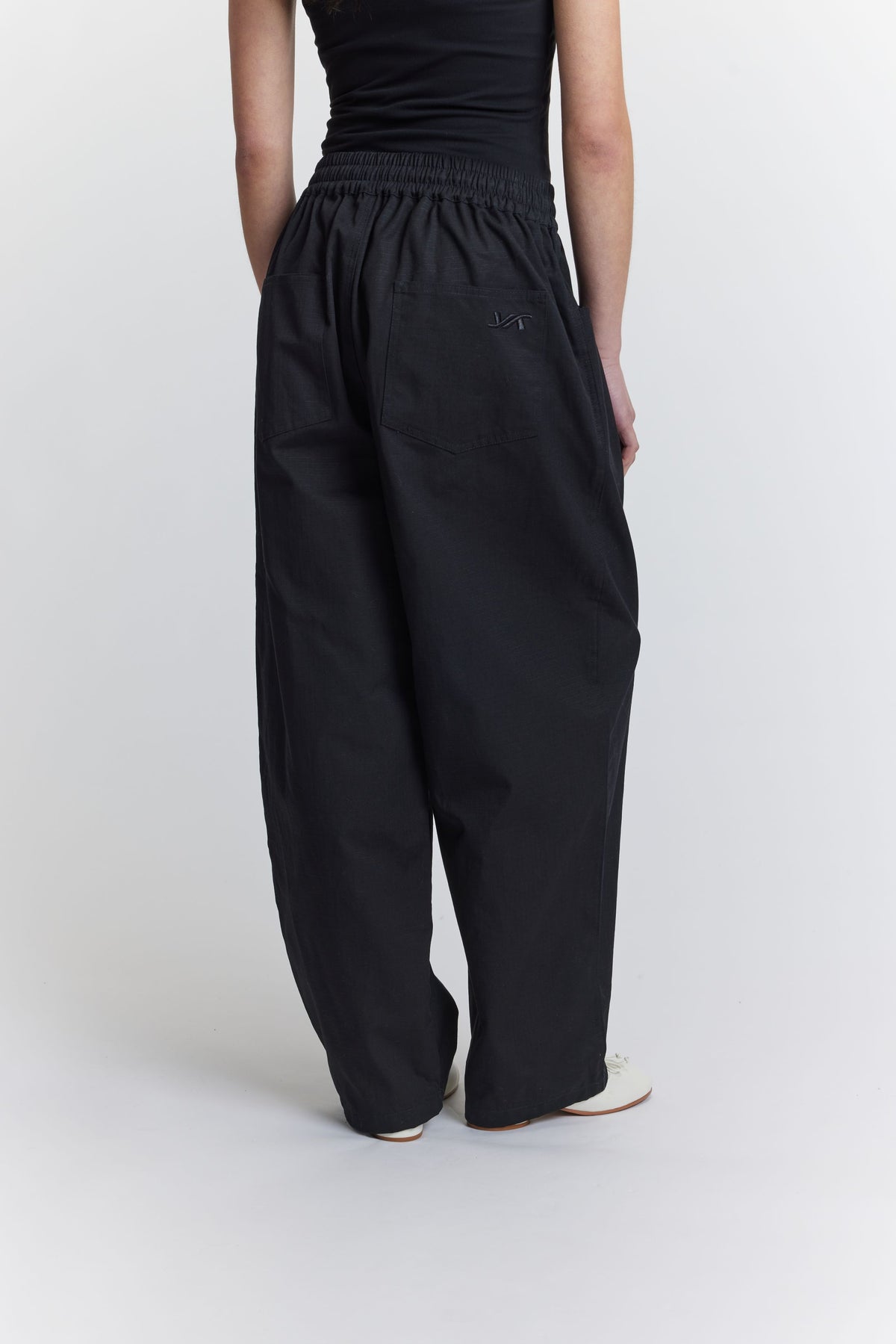 Ripstop Balloon Pants | Black