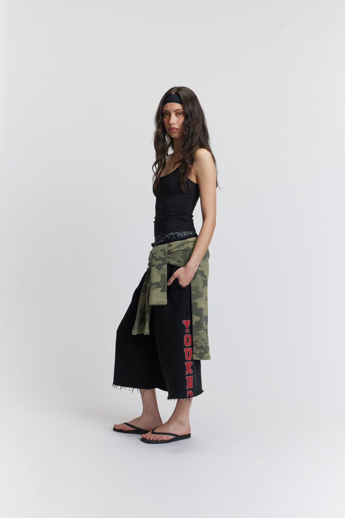 Timeout Baggy Shorts | Washed Black-4