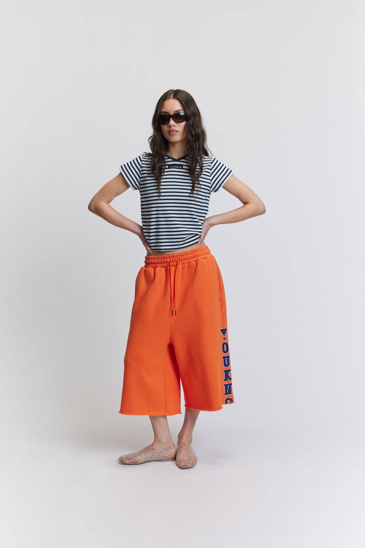 Timeout Baggy Shorts | Washed Tangerine-5