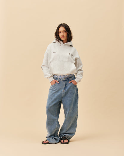 Big Back Hoodie | Chalk Dust