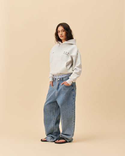 Big Back Hoodie | Chalk Dust