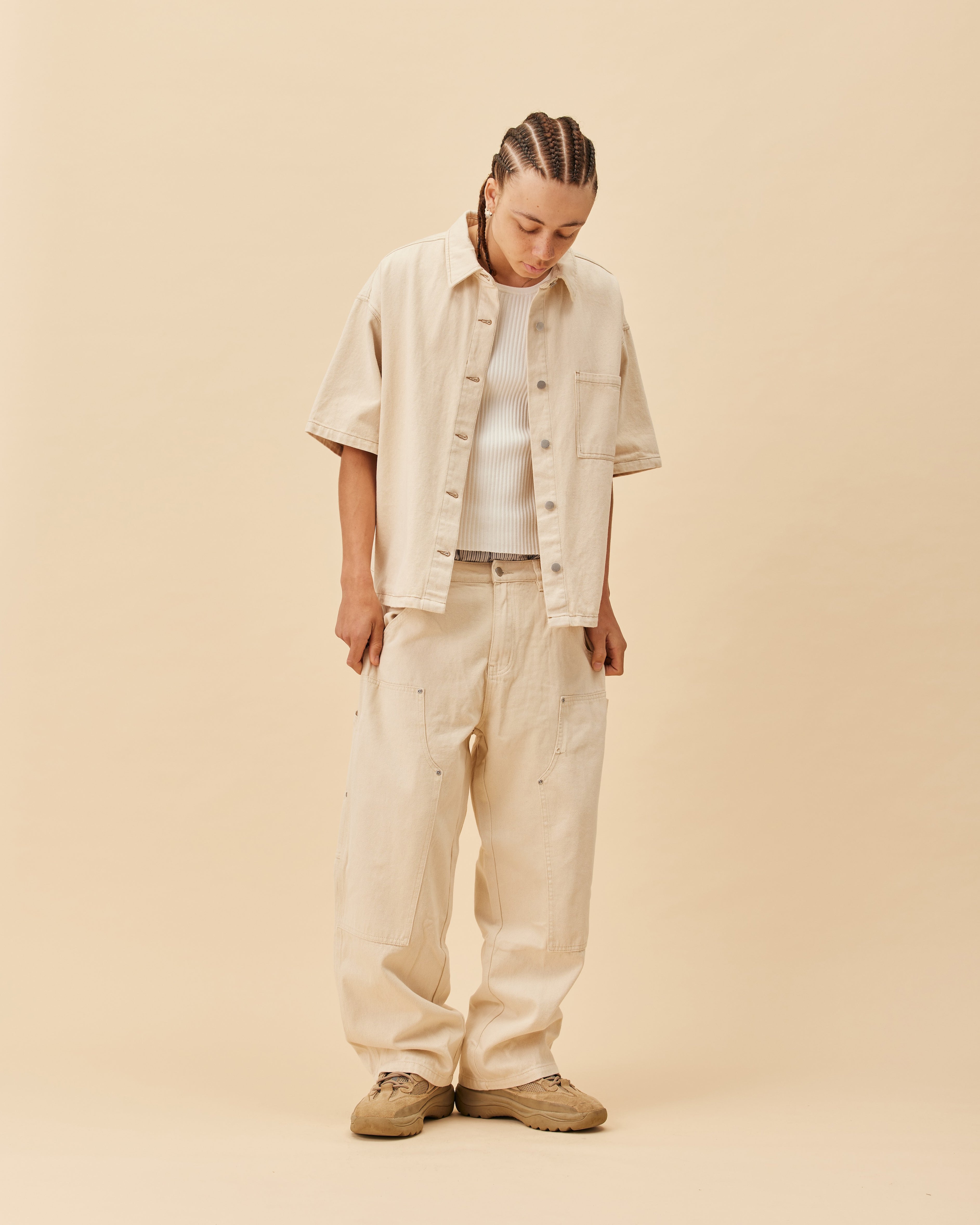 Carpenter Shirt | Ecru