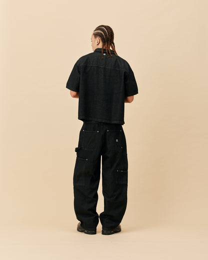 Carpenter Shirt | Washed Black
