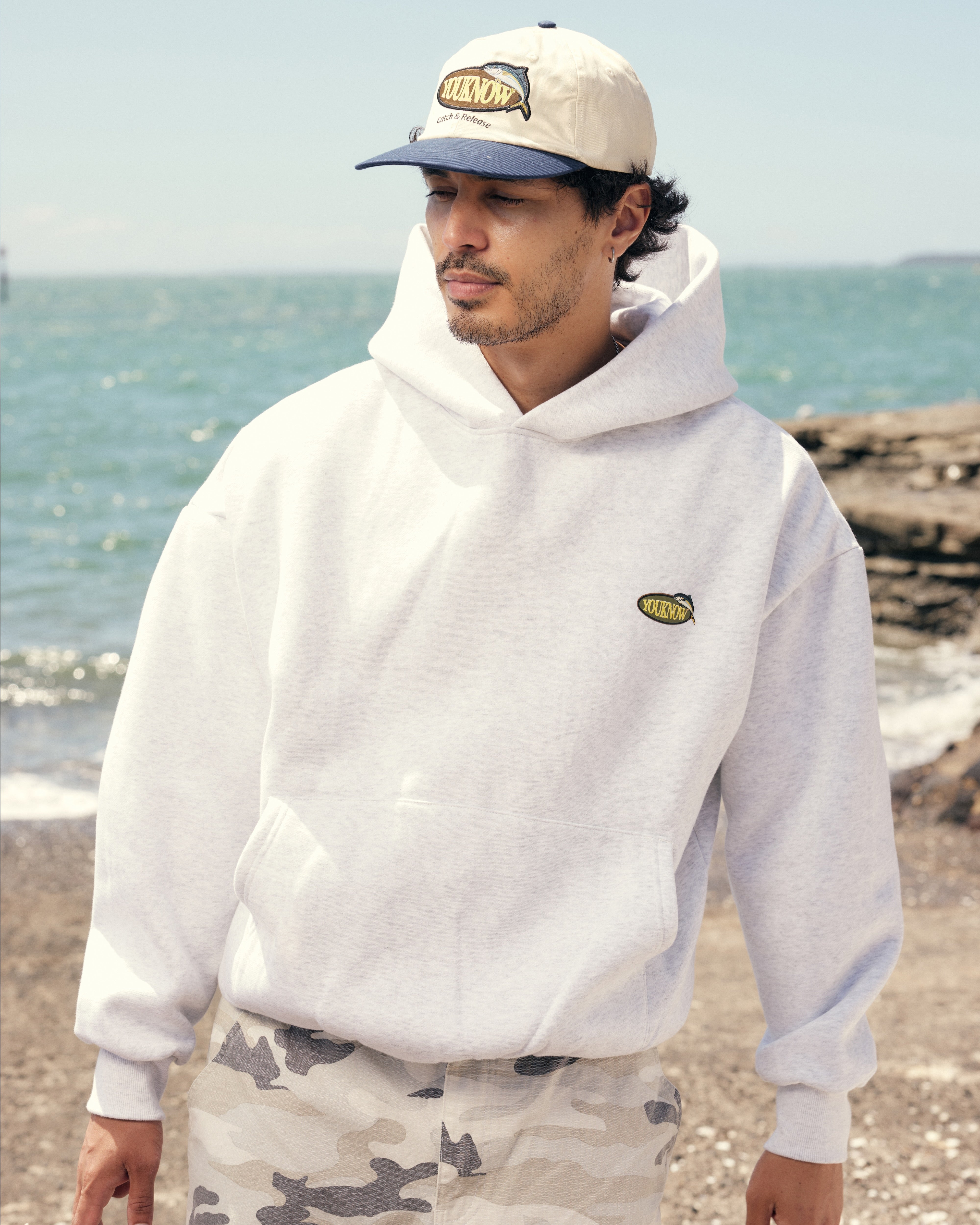 Kingfish Cap | Cream/Navy