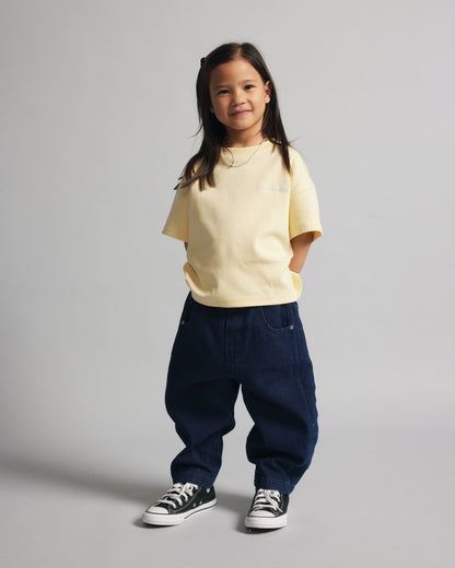 Kids Core Box Tee | Banana