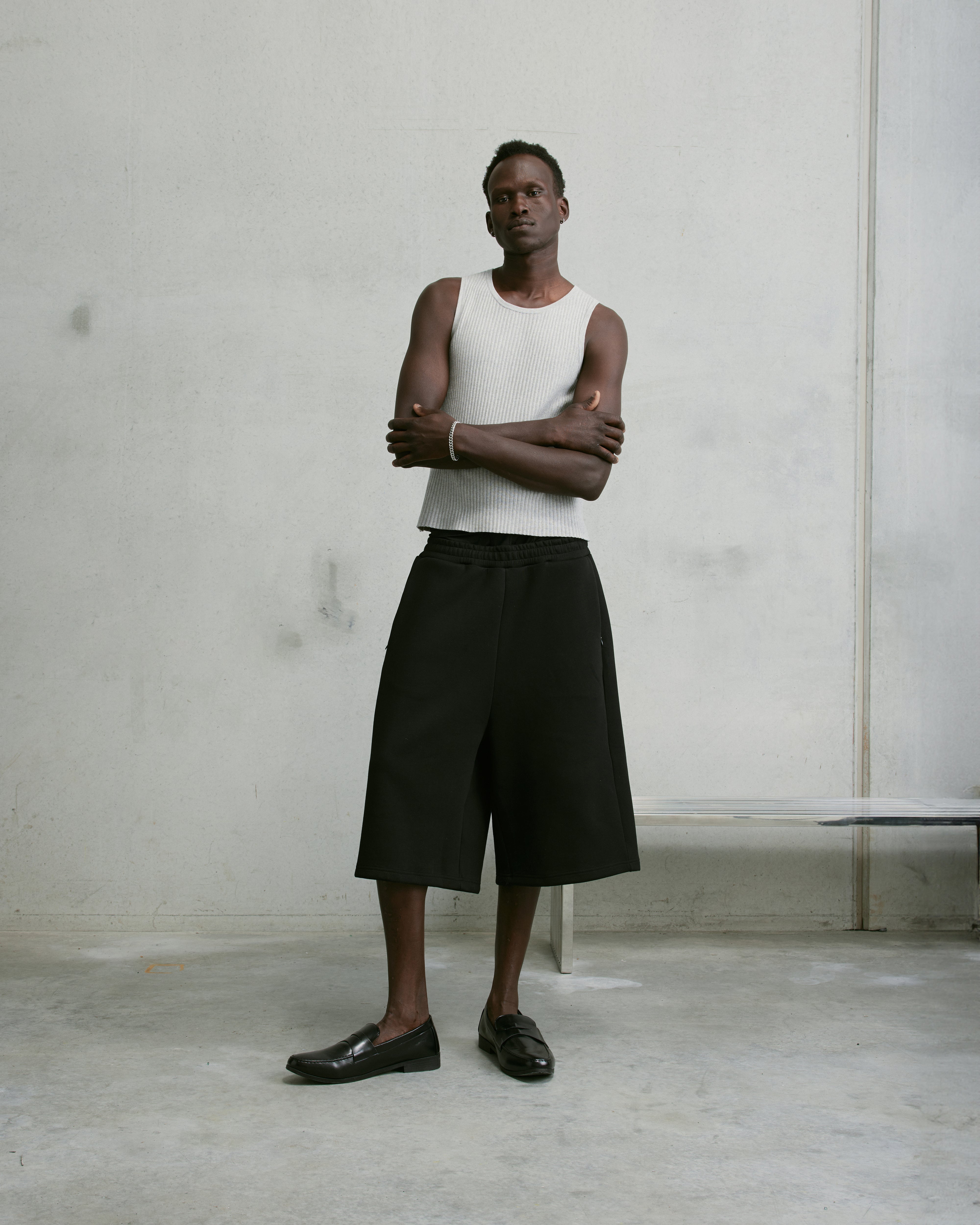 Nothing Heavyweight Jumbo Shorts | Tar