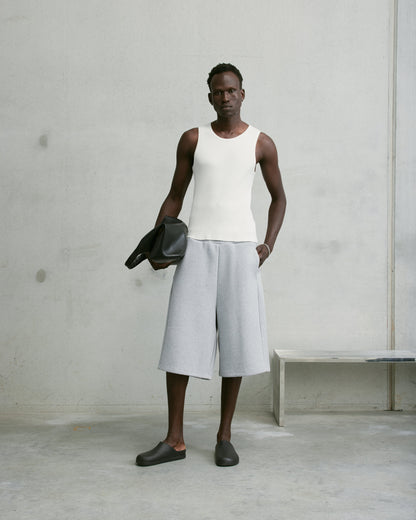 Nothing Heavyweight Jumbo Shorts | Asphalt Marle