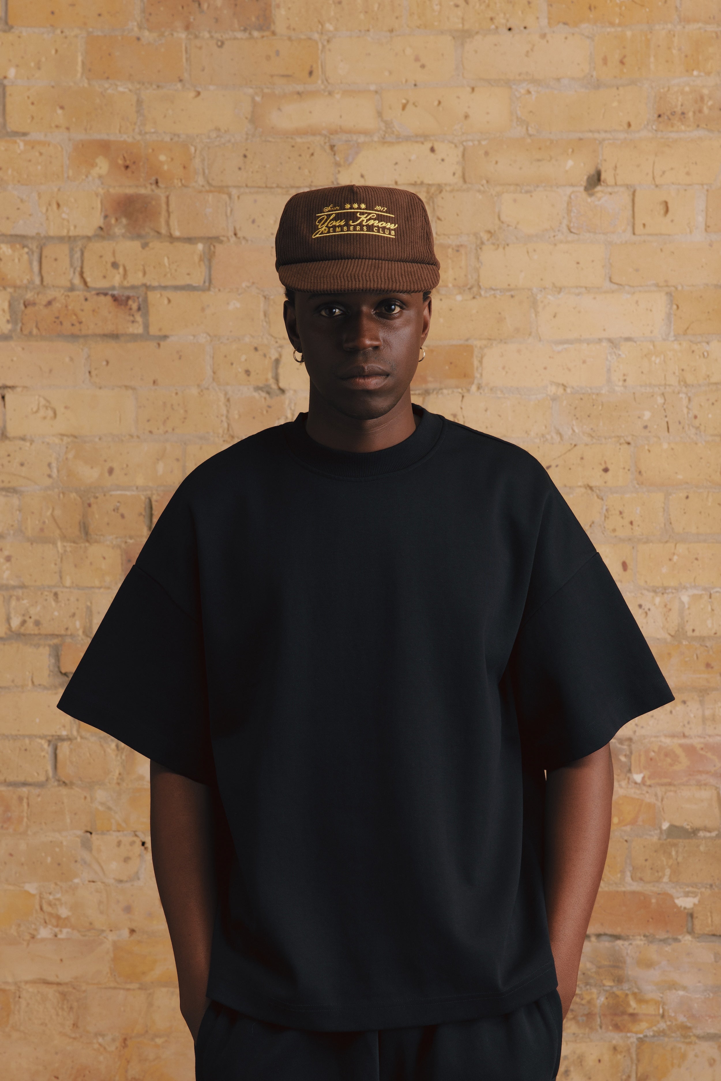 YK Cord Cap | Brown