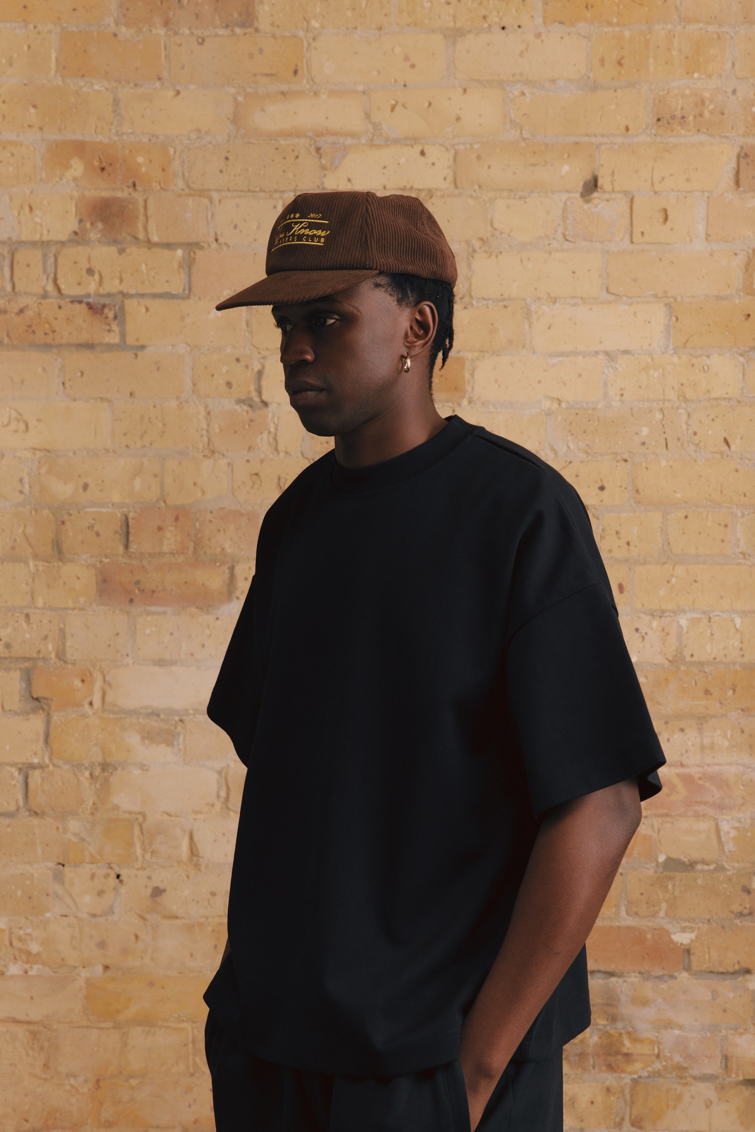 YK Cord Cap | Brown