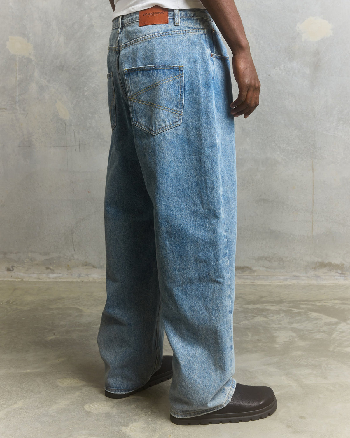 Veteran Baggy Jeans | Light Blue