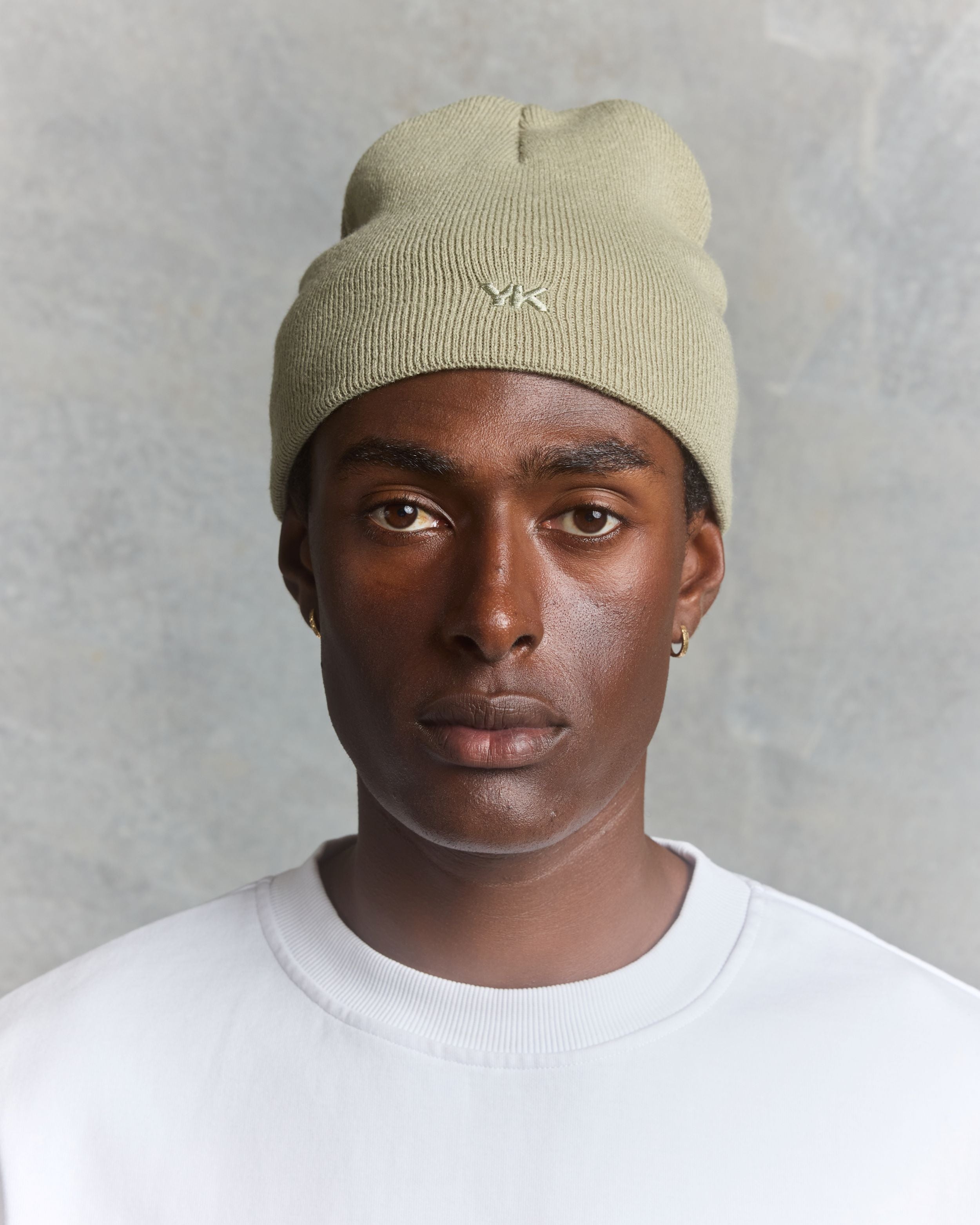 Nothing Beanie | Moss-2