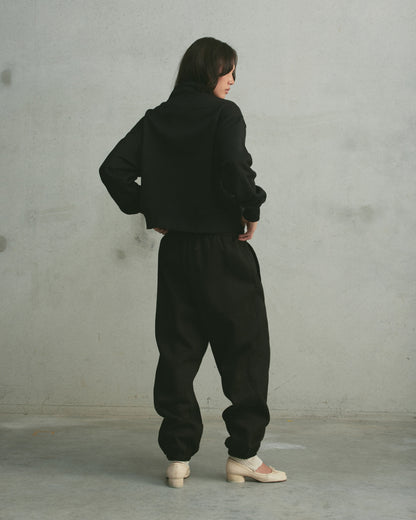 Core Cuffed Sweatpants | Black