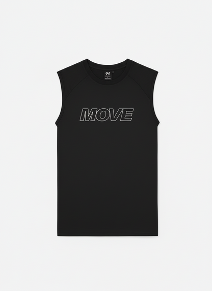 YK Move Flow Tank | Black