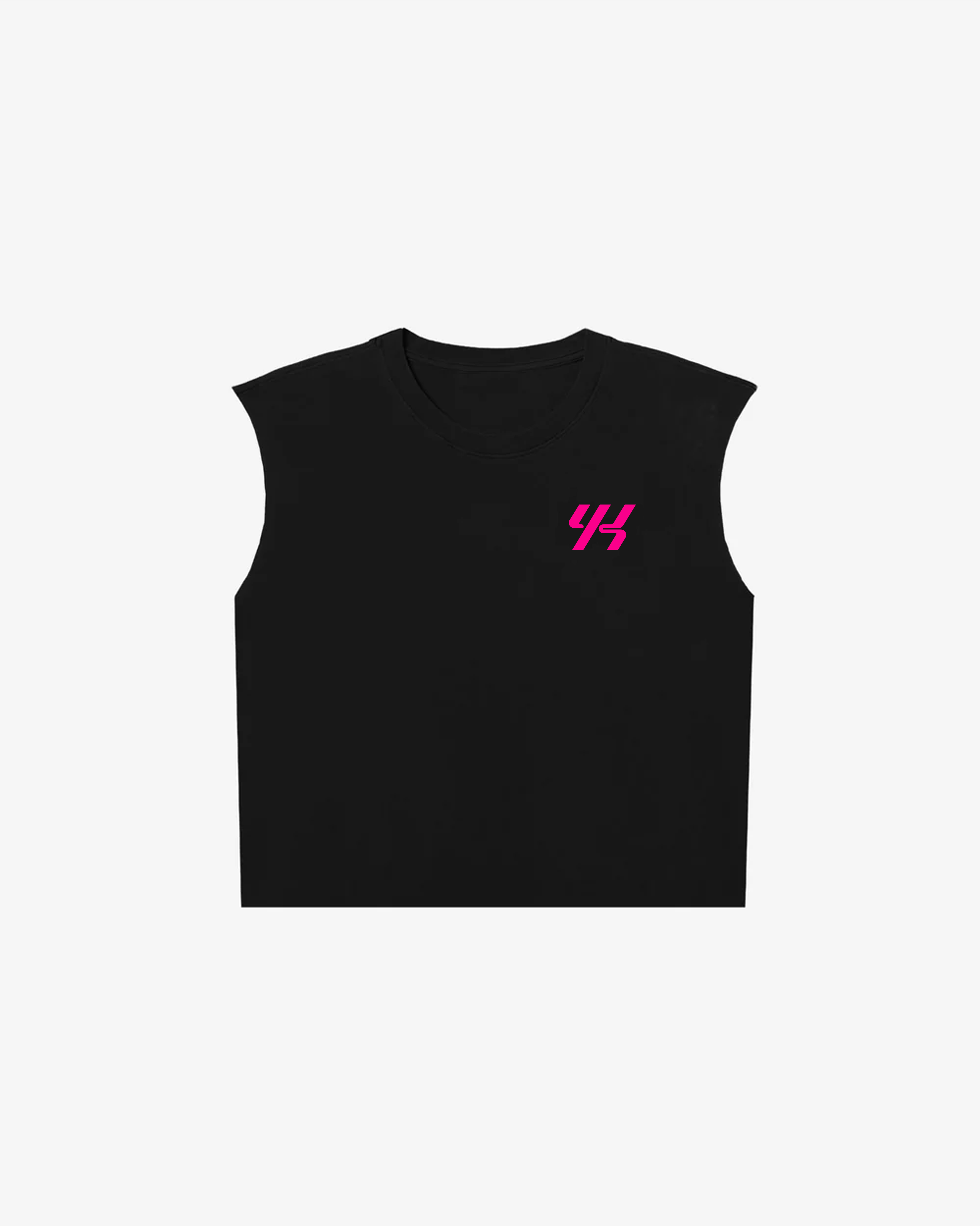 YK Move Champion Tank | Black/Pink
