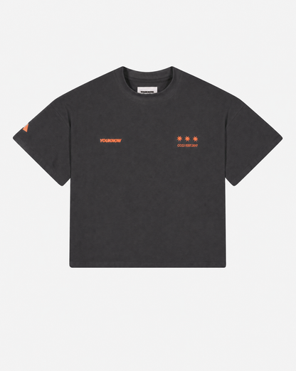Big Back Tee | Charcoal