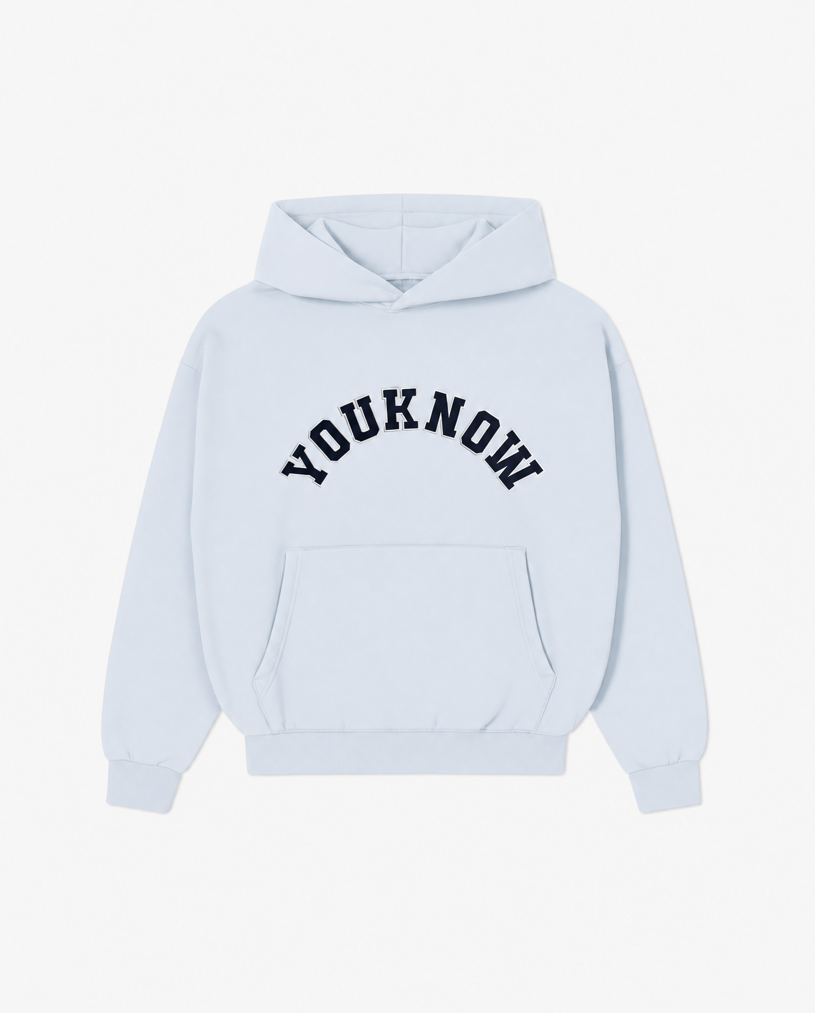 Varsity Hoodie 2.0 in Baby Blue