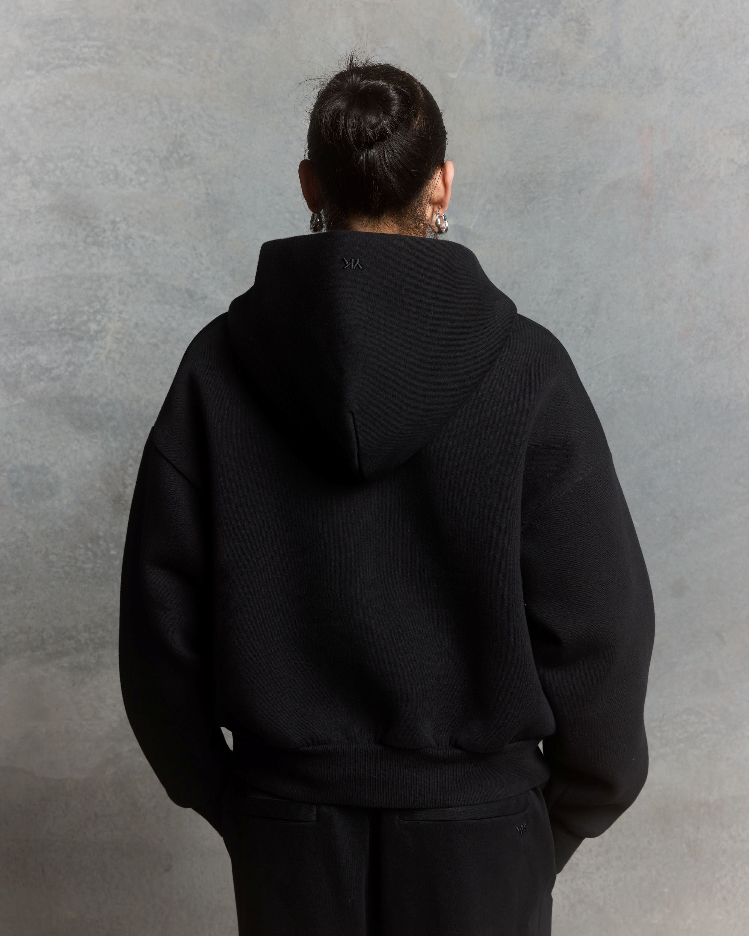 Nothing Form Zip-Up Hoodie | Tar-3
