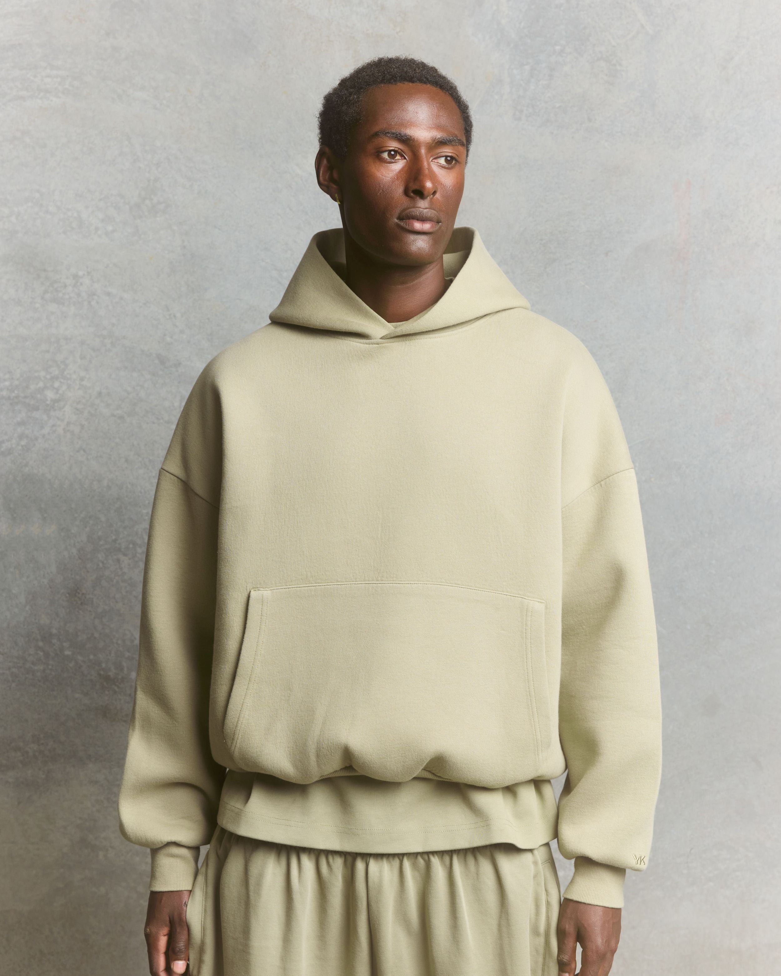 Nothing Form Hoodie | Moss-2