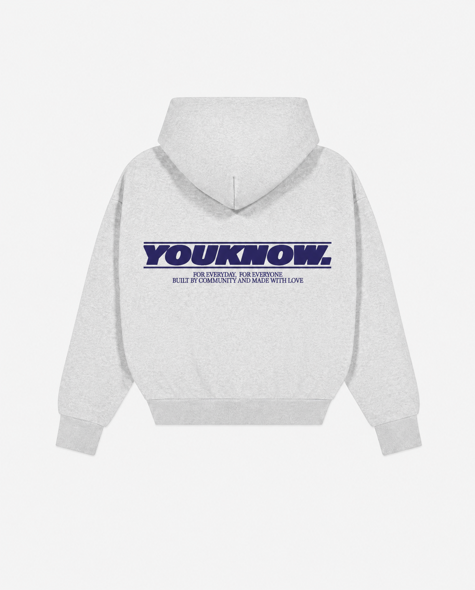 Daytona Hoodie | White Marle
