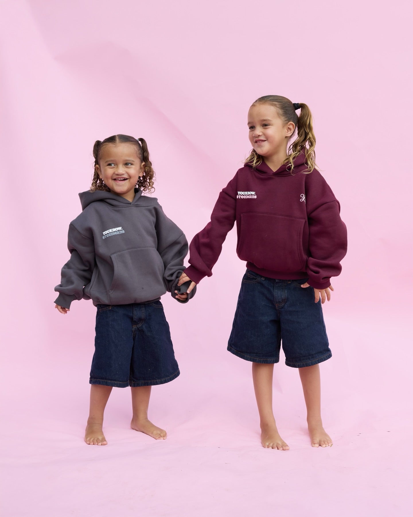 YK Kids x Steedmans Hoodie | Burgundy