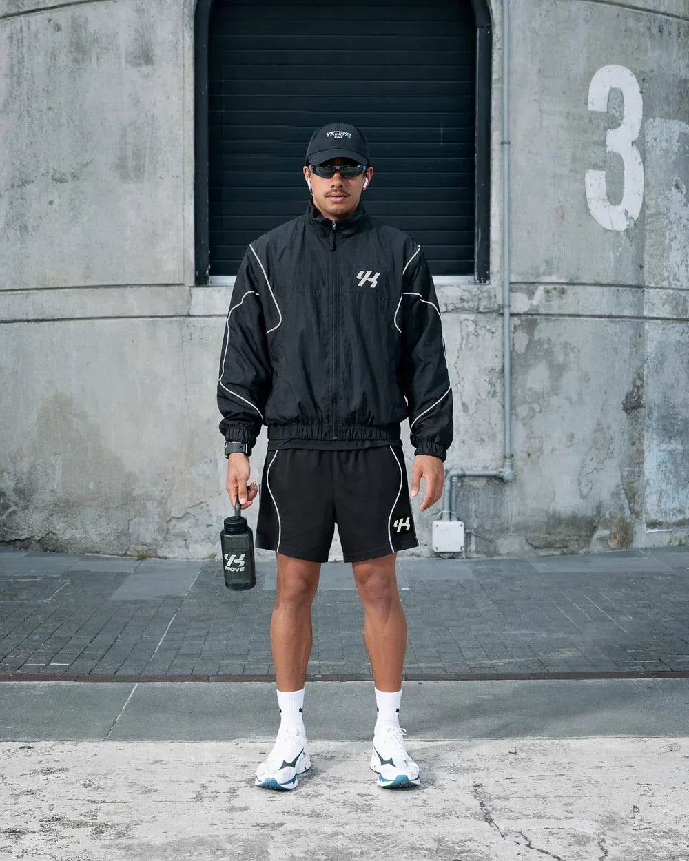 YK Move Speed Panel Jacket | Black