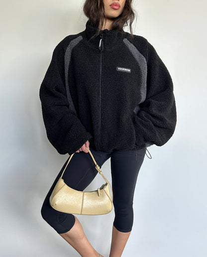 Sherpa Full Zip | Black